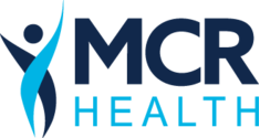 A black background with the words " mote health."