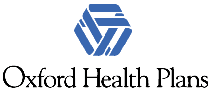A blue and white logo for third health