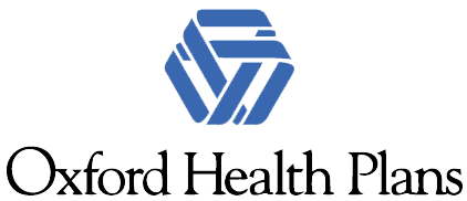 A blue and white logo for third health